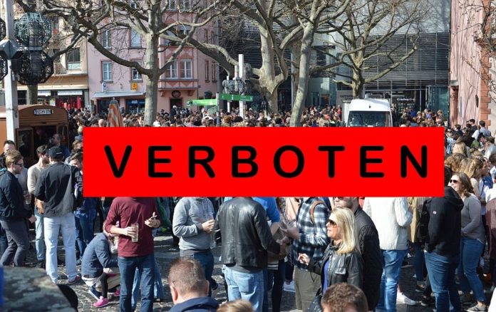 E I L – Kontaktverbot statt Ausgangssperre wegen Coronakrise – Menschengruppen von mehr als zwei Personen verboten