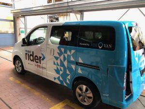 Ein MainzRider beim "auftanken". - Foto: Mainzer Mobilität
