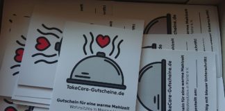 TakeCare-Gutscheine helfen Obis und lokalen Restaurants – Mainzer Tafel öffnet tageweise – Foodfighters: Essensausgabe in Ingelheim