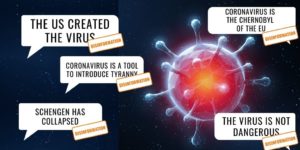 Verschwörungstheorien im Zusammenhang mit dem Coronavirus - Quelle: EUvsDisinfo