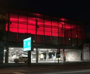 Ein rotes Alarmsignal für die Veranstaltungsbranche setzte am Montagabend auch die Mainzplus Citymarketing in der Rheingoldhalle. - Foto: gik