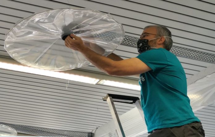 Lüftungssystem fürs Klassenzimmer aus dem Baumarkt – Mainzer MPI Chemie erfindet System zum Absaugen von Aerosolen