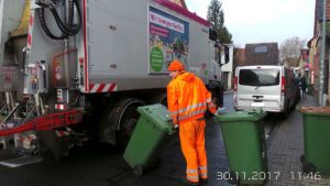 Die Müllabfuhr in Mainz droht, falsch befüllte Biotonnen stehen zu lassen. - Foto: Entsorgungsbetrieb Mainz