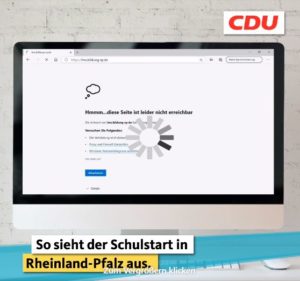 Die CDU übte harsche Kritik am Fehlstart der digitalen Schule in Rheinland-Pfalz am Montag. - Foto: CDU RLP