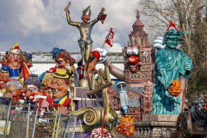 Die Vielfalt der Mainzer Fastnacht auf einem Bild: Vom närrischen Dom über den Bajazz bis hin zu den Schwellköppen. - - Foto: MCV/Sascha Kopp