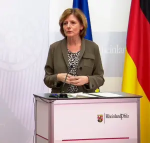 Ministerpräsidentin Malu Dreyer (SPD) zu den Ergebnissen des Impfgipfels. - Screenshot: gik