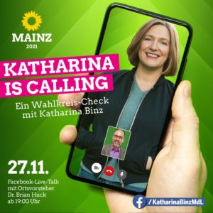 Die Grüne Katharina Binz holte im Wahlkreis Mainz Zentrum das Direktmandat. - Foto: Grüne RLP