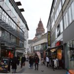 Fußgängerzone Mainz Tag eins Ladenöffnung März 2021 kleiner