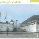 Kompromiss Freitreppe Rhein Rathausplateau