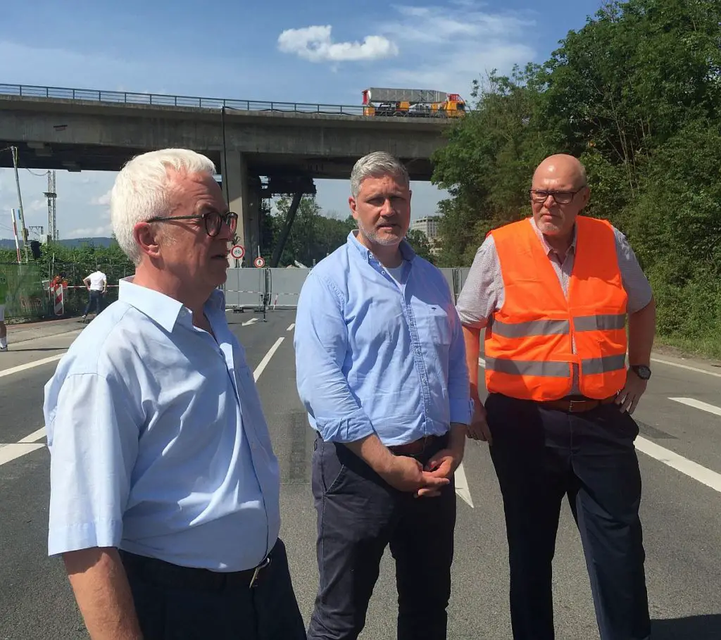 Neuer Brückengau für Mainz-Wiesbaden: Salzbachtalbrücke ...