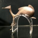 Römischer Delphin Bronze Verzierung Wagen kleiner neu