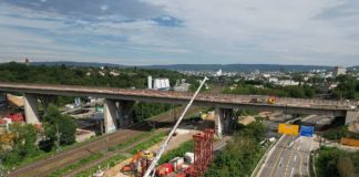 E I L –Salzbachtalbrücke in Wiesbaden wird am 6. November gesprengt
