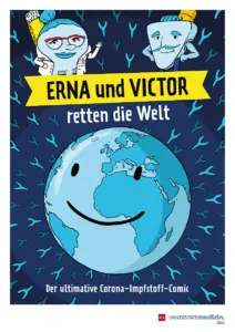 Der Corona-Impf-Comic "Erna und Victor retten die Welt" der Mainzer Universitätsmedizin. - Foto: Mainzer Unimedizin