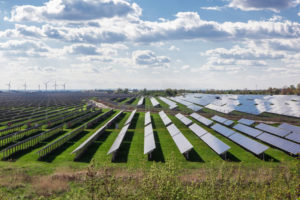 Photovoltaikanlage auf einer Freifläche. - Foto: AEE/ Seecon Ingenieure GmbH