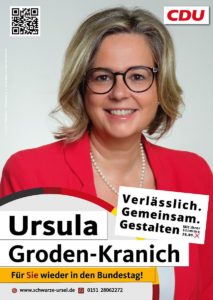 Engagement auch gegen Fluglärm: Bundestagsabgeordnete Ursula Groden-Kranich, CDU. - Foto: Groden-Kranich