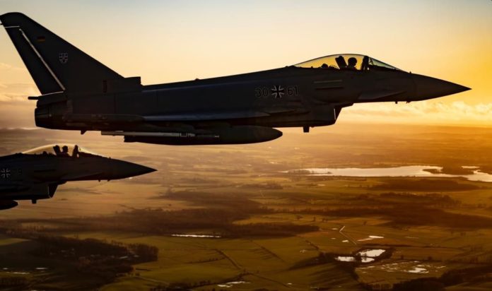 Überschall-Knall schreckt Rheingau und Norden von Mainz – Eurofighter auf Abfangkurs wegen Maschine aus Kuwait