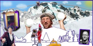 Winterlicher Eckschrank: Mainzer Comedian „Frederick van der Sonne“ lädt zur Wintershow