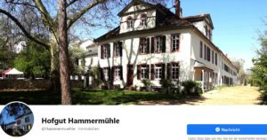 Das Hofgut Hammermühle liegt nur 250 Meter von der Salzbachtalbrücke entfernt. - Foto: Hammermühle via Facebook