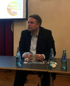 Warb eindringlich für Erneuerung und Aufbruch: CDU-Stadtrat Karsten Lange. - Foto: gik