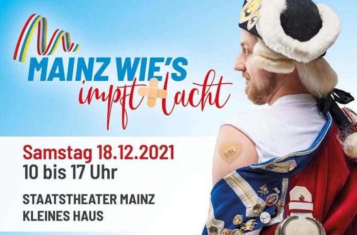 Mainzer Fastnachter laden zum Impfen: „Mainz wie’s impft und lacht“ am 18. Dezember im Staatstheater