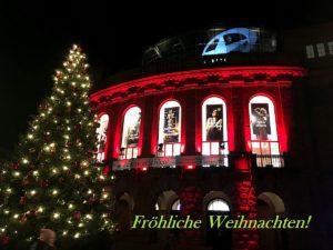Wir sagen es dieses Jahr mit dem Mainzer Staatstheater: Frohe Weihnachten! - Foto: gik