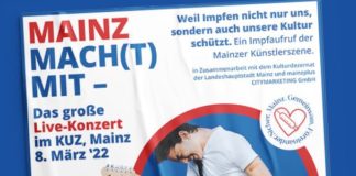 Live-Konzert von „Mainz mach(t) mit“ für Corona-Impfungen mit Lars Reichow, Sven Hieronymus – Impfkampagne stockt