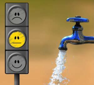 Die Wasserampel in Oberursel hilft beim Sparen von Trinkwasser. - Foto: Stadtwerke Oberursel 