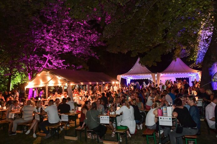 Mainzer Weinmarkt ist zurück: 50 Winzer, Künstlermarkt & Musik an zwei Wochenenden im traumhaften Stadtpark