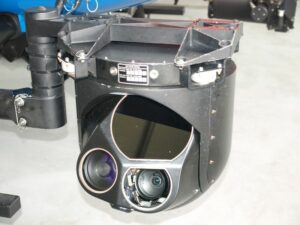 Wärmebildkamera mit Infrarot-Technik der Polizeihubschrauber in Rheinland-Pfalz. - Foto: Polizei RLP