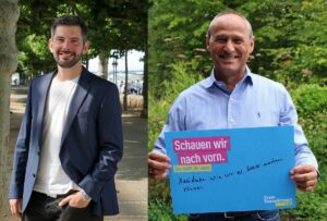 Gehen Friedrich Sertorius (links) oder Volker Hans (rechts) für die Mainzer FDP ins Rennen? - Fotos: FDP Mainz