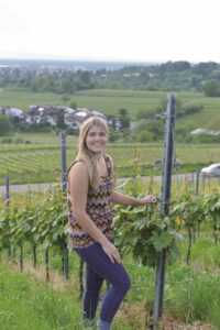 Platz zwei und beste DLG-Jungwinzerin 2022: Nicole End aus Baden. - Foto: Weinmanufaktur Gengenbach 