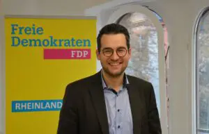 Der OB-Kandidat der FDP, Marc Engelmann. - Foto: gik