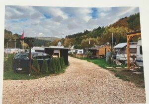 Campingplatz Fringsmühle in Ahrdorf im Herbst 2022: Wiederhergestellt, in Betrieb. - Foto: Schupp