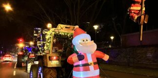 Video: Wunderschöne Lichterfahrt der Traktoren durch Mainz und Rheinhessen: #funkenhoffnung für Mainzer Kinderklinik