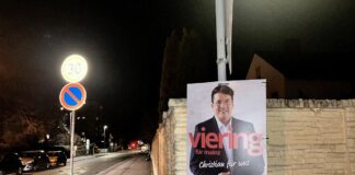 Viering entschuldigt sich für Plakatierungs-Fehlstart im OB-Wahlkampf in Mainz – Frühstart der SPD am Mittwochabend