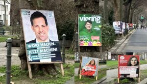 Wer wird am Ende Oberbürgermeister von Mainz? Selten war eine Wahl so spannend - und so unwägbar. - Fotos: gik