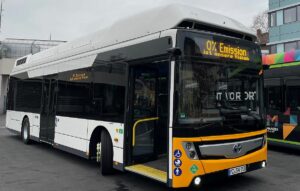 Der bisher einzige Brennstoffzellenbus der Mainzer Mobilität. - Foto: Mainzer Mobilität