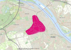Das aktuelle Angebot der Telekom für Glasfaseranschlüsse gilt für den Stadtteil Hartenberg-Münchfeld in Mainz. - Grafik: Telekom