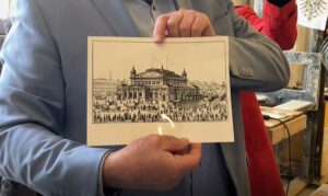Foto der alten, im Zweiten Weltkrieg zerstörten Mainzer Stadthalle. - Foto: gik
