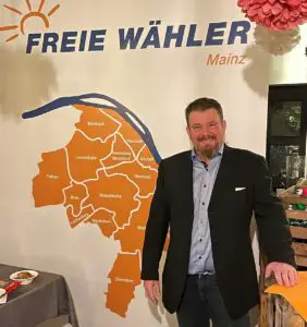 Christian Weiskopf, Vorsitzender des Kreisverbands der Freien Wähler in Mainz. - Foto: Freie Wähler