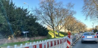 Rheinallee in Mainz wird erneut einspurig: Rückbau der Mittelinsel Höhe Kaiserstraße startet – Dauerbaustelle Rheintrasse