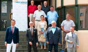 Die Kreisvereinigung der FW in Trier Saarburg bei ihrer Gründung im Juni 2021. - Foto: FW