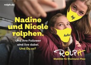 Die Werbekampagne "ROLPH" soll als Dachmarke für Mobilität im ÖPNV werben. - Foto: MWLVW RLP