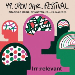 Plakat des 49. Open Ohr-Festivals zum Thema psychische Gesundheit. - Grafik: Open Ohr