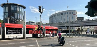 Baustelle Alicenbrücke: Keine Straßenbahnen bis Ende Oktober 2025 – In den Sommerferien nur einspurige Verkehrsführung