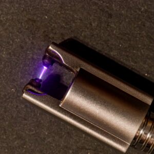 Kopf eines Lichtbogenfeuerzeugs - Foto Joergens.mi vis Wikimedia