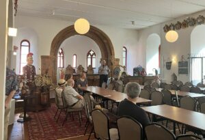 Rittersaal der Schlaraffia Moguntia in der alten Hauskapelle des Heilig-Geist-Spitals. - Foto: gik