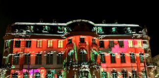UPDATE& – Late Light Festival „Mainz leuchtet“ zum Zweiten: Lichtermeile mit Lightshows auf Osteiner Hof, Theater, Dom