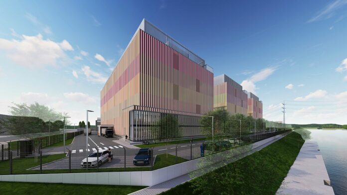 Grünes Rechenzentrum: KMW legt in Mainz Grundstein für nachhaltiges Rechenzentrum auf der Ingelheimer Aue