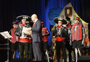 Die Schnorreswackler feiern eine mexikanische Dia de los Muertes. - Foto: gik